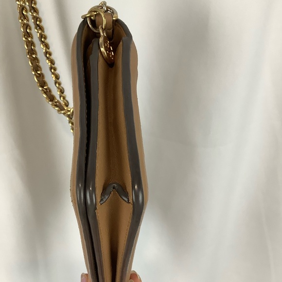 Tory Burch Quilted Leather Fleming Soft Wallet on Chain Bag - Picture 10 of 16